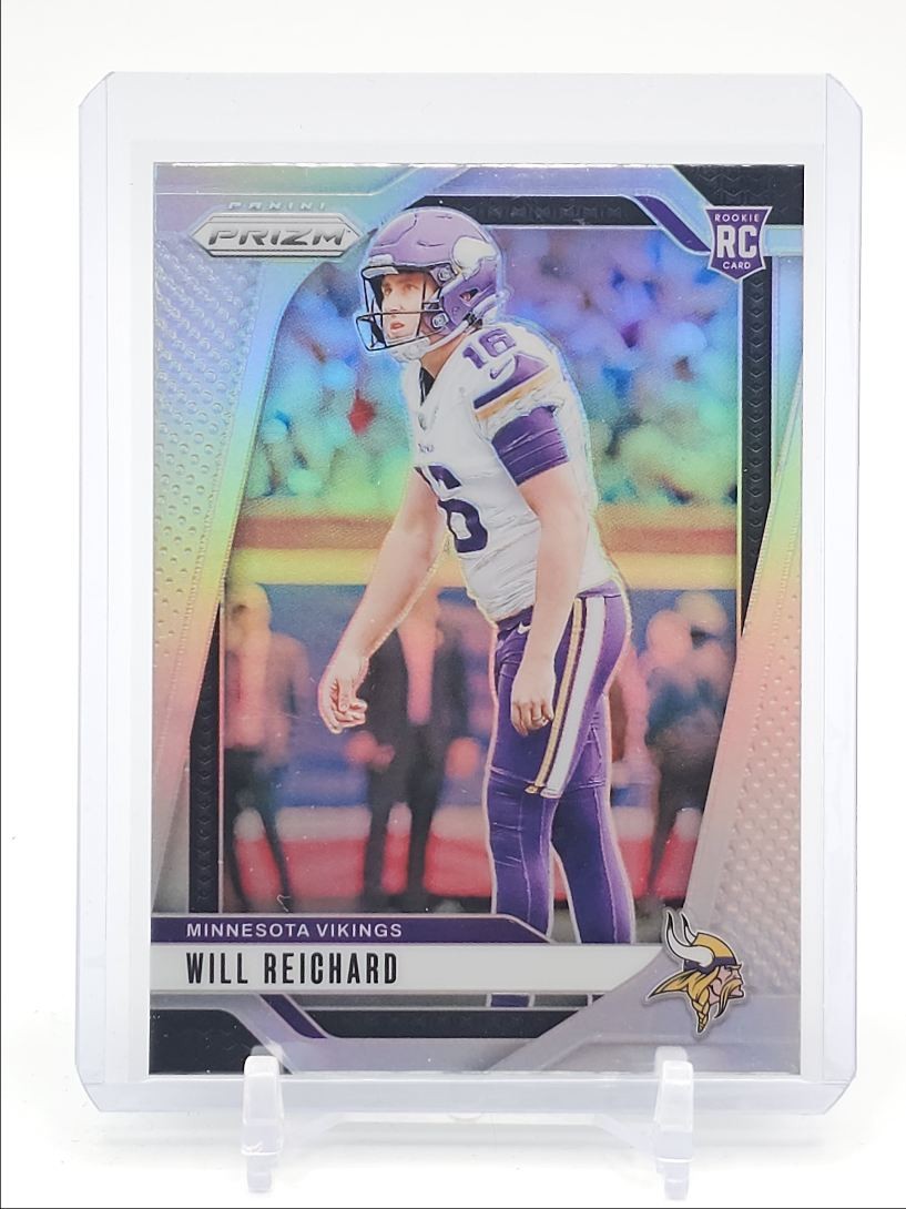Will Reichard Panini Prizm #396 Silver Prizm