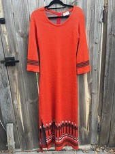 True vintage Maxi dress size medium please see measurements below