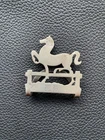 LUNT 925 Sterling Silver Horse Napkin Clip Holder #513 M.B Monogram Vintage Used