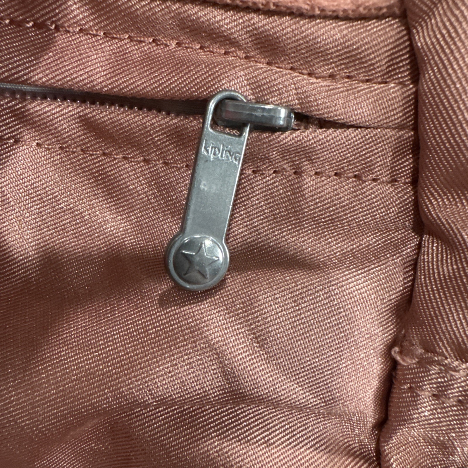 Kipling Backpack With  Multiple pockets Peach - image 15