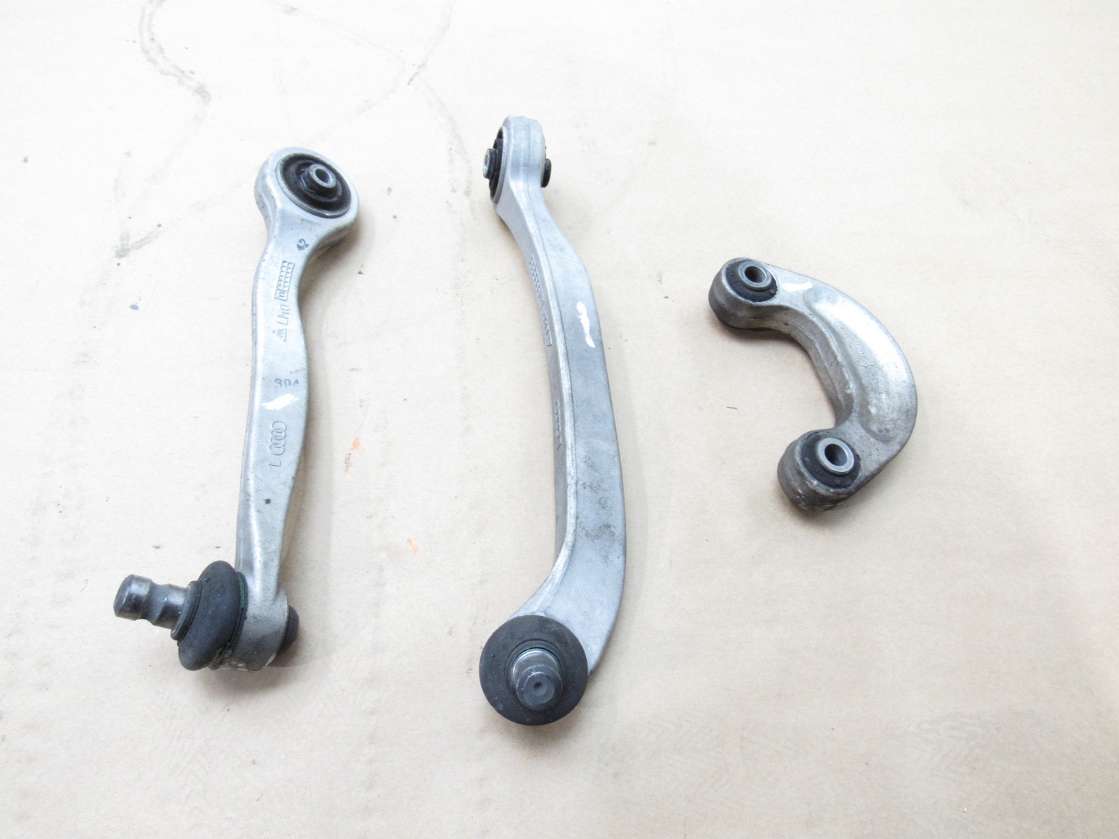 Bentley Continental GT 2012 6.0L W12 Front Left Control Arm Set 3 PCS 11-18 ;#3
