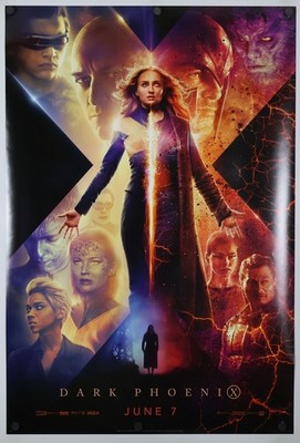 X-Men Dark Phoenix - original DS movie poster 27x40 D/S Adv B Sophie Turner