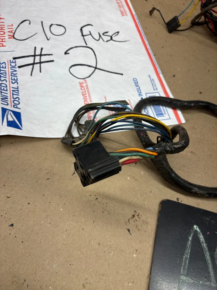 1967 1972 Chevrolet Gmc грузовик K10 K30 K5 C10 C20 C30 предохранитель панели провода HARN - Изображение 2 из 4