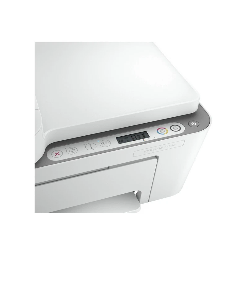 HP Deskjet Plus 4155e Wireless All-in-One Color Inkjet Printer No Power Cord - Image 4 of 4