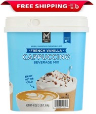 Member'S Mark French Vanilla Cappuccino Beverage Mix 48 Oz. FRESH DATE  