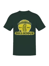 Officially Licensed Van Holten Pickles Dill-icious Pickle Men's T-shirt
