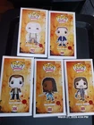 The Walking Dead Funko Pop Lot Of Five, Shane Walsh, Rick Grimes, Daryl, Etc