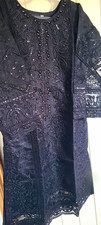 Classic Pakistani designer-style ready-to-wear formal dress.