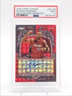 ALONZO MOURNING 2025-26 TOPPS CHROME STYLE RED GEOMETRIC AUTO /5 PSA 9 Q0902