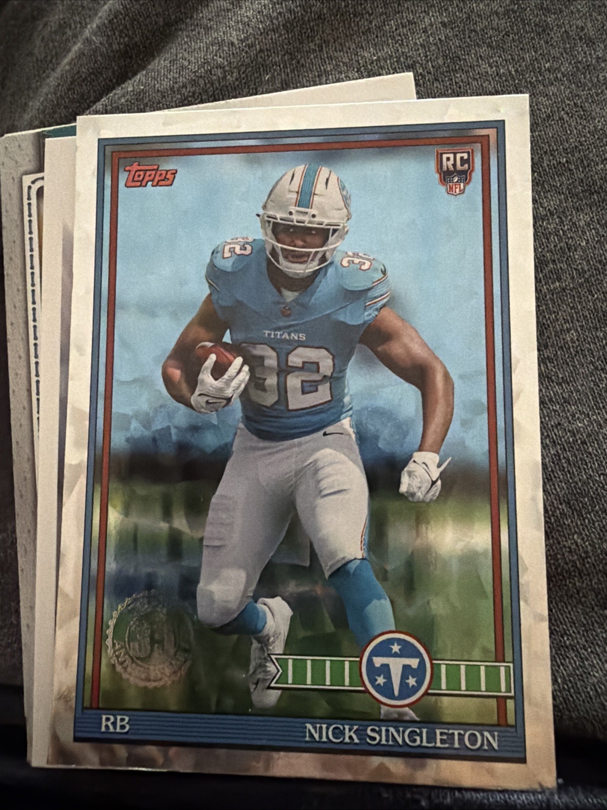 Topps Flagship 2026 Nick Singleton Ice parallel RC