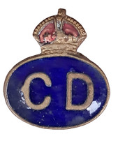 WW2 Civil Defence Lapel Badge G18