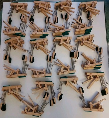 Complete Set Lot 88 Whippens Baldwin Upright Piano Some with Spoons