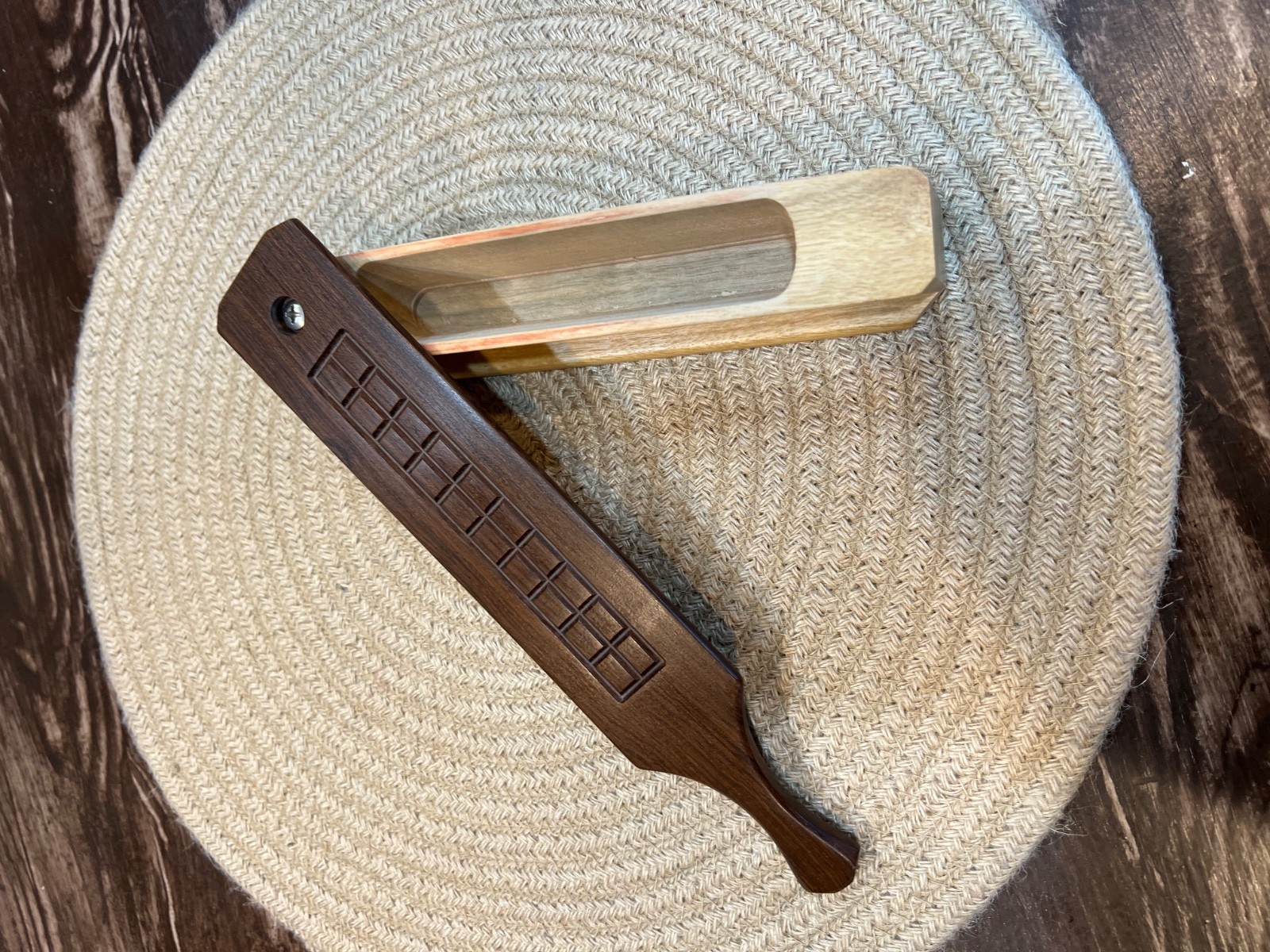 SS custom turkey calls, shortbox ironwood over persimmon shortbox