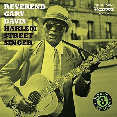 Rev. Gary Davis - Harlem Street Singer + 8 Bonus Tr... - Rev. Gary Davis CD PWVG