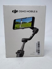 DJI Osmo Mobile 6 Smartphone Gimbal Stabilizer Black Includes Tripod Foldable