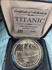 1 oz .999 Fine Silver "Titanic – Ship of Dreams" Round – Highland Mint (2012)