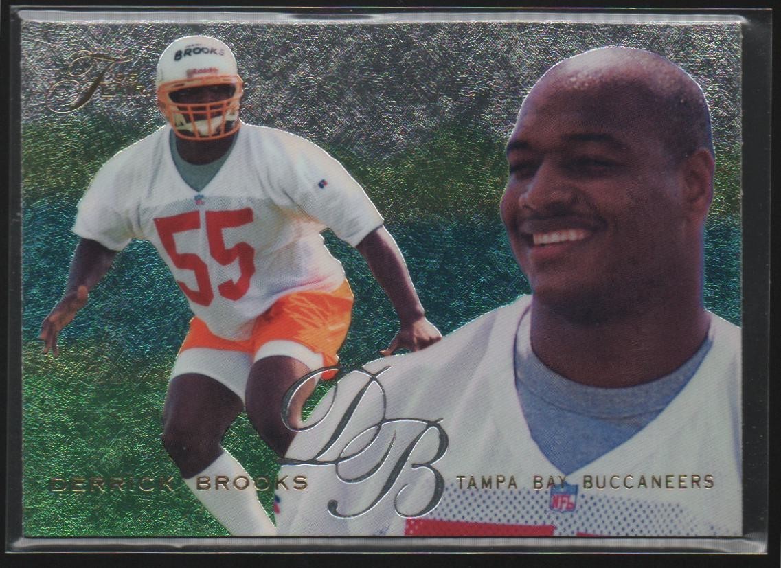 1995 Flair #201 Derrick Brooks RC Buccaneers