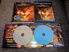 Puss in Boots Blu-ray, 2011 Mint Discs Free Shipping 