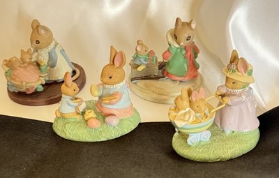 4 Avon Forest Friends Easter Fun Springtime Stroll Bunnies Easter and More 2''