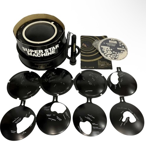 Proyector Planetario Completo Máquina Super Star Bushnell De Colección COMO NUEVO - Imagen 4 de 11