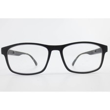 BKLYN Nostrand Matte Black Rectangular Eyeglasses Frames 55-17-140 Mens Womens