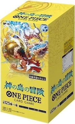 NEW ONE PIECE Card Game OP-15 God Island Booster Box 24 Packs Japan Sealed