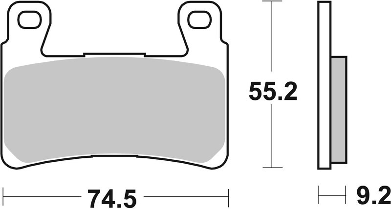 Plaquettes de frein route BREMBO 07HD20SA l'excellence du fritté haut de gamme