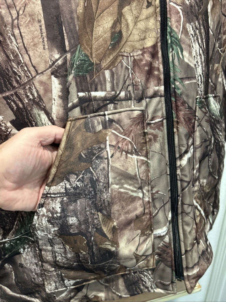 Red Head Vest Camo Reversible Bone Dry Realtree Men’s 3X - EUC - READ! - Image 3 of 4