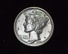 HS&C: 1936 D Mercury Dime AU - US Coin