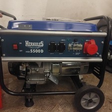 Notstromaggregat / Stromerzeuger / Stromaggregat, HERKULES HSE 5500/D   TOP