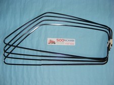 FIAT 126 - FSM RASCHIAVETRO CORNICI LATERALE KIT 4 PZ. NERO