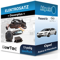 für Opel Astra H Fliessheck 04- Towtec E-Satz 13Polig Fahrzeugspezifisch NEU