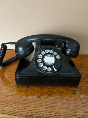 #ad Functional Vintage North Electric model 7H6 Black Rotary Dial phone $55.00