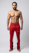 Custom Men's Jogger Sweatpants Personalized Track Pants Athletic Streetwear Fit