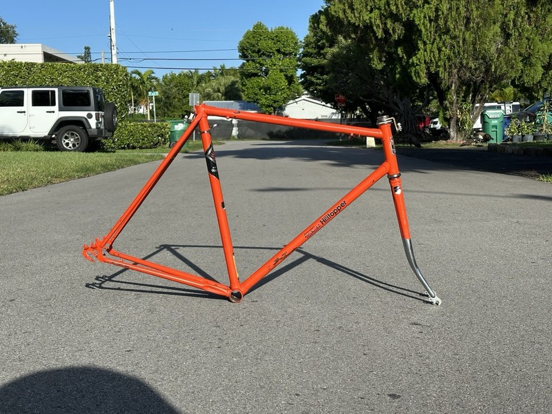 Vintage Bridgestone Kabuki Hilltopper Lugged Steel Frameset 58cm 27"
