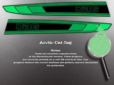 ARCTIC CAT 1980 JAG HOOD GRAPHIC DECAL SET