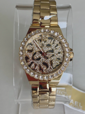 Brand New Michael Kors MK7394 Lennox Gold Tone Women's Watch | eBay