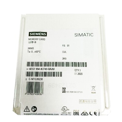 @@@① Long warranty NEW SIEMENS 6ES7954-8LF03-0AA0 Memory Card 6ES7 954