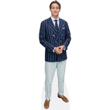 George Russell (Blazer) Pappaufsteller lebensgross