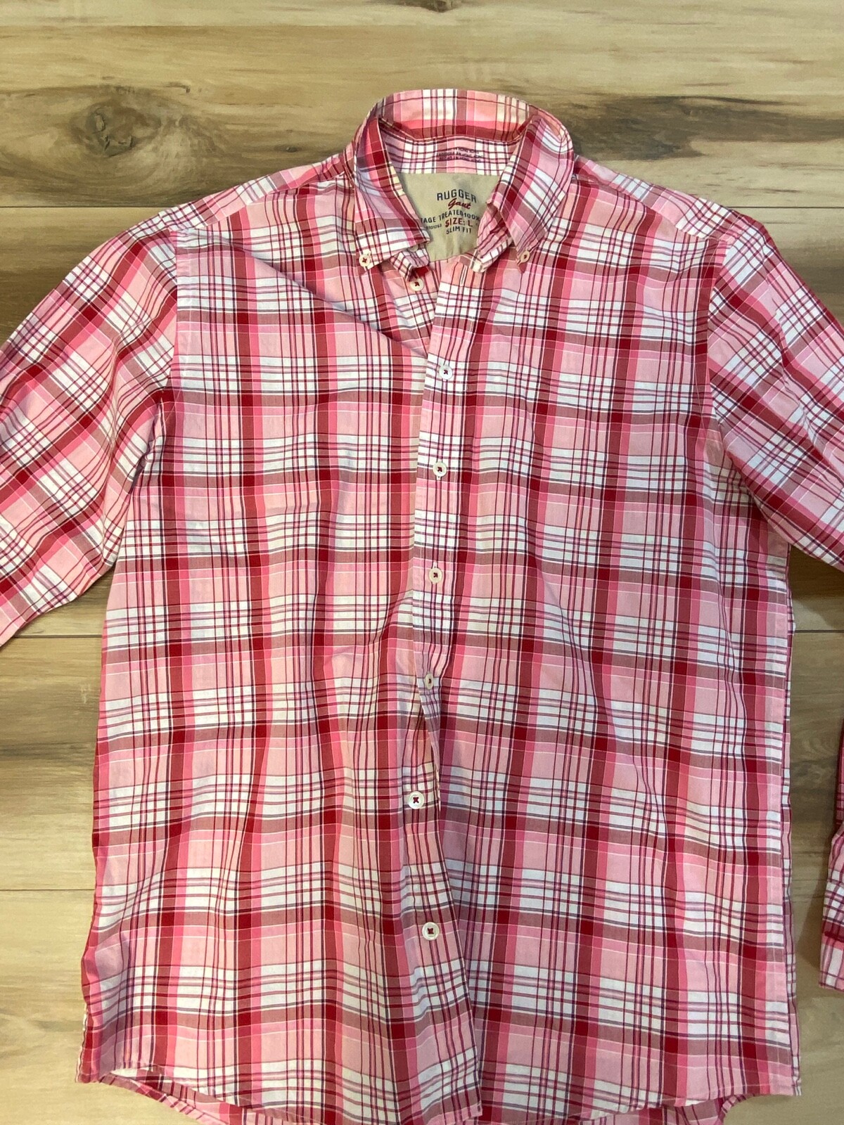 mens shirts with large buttons