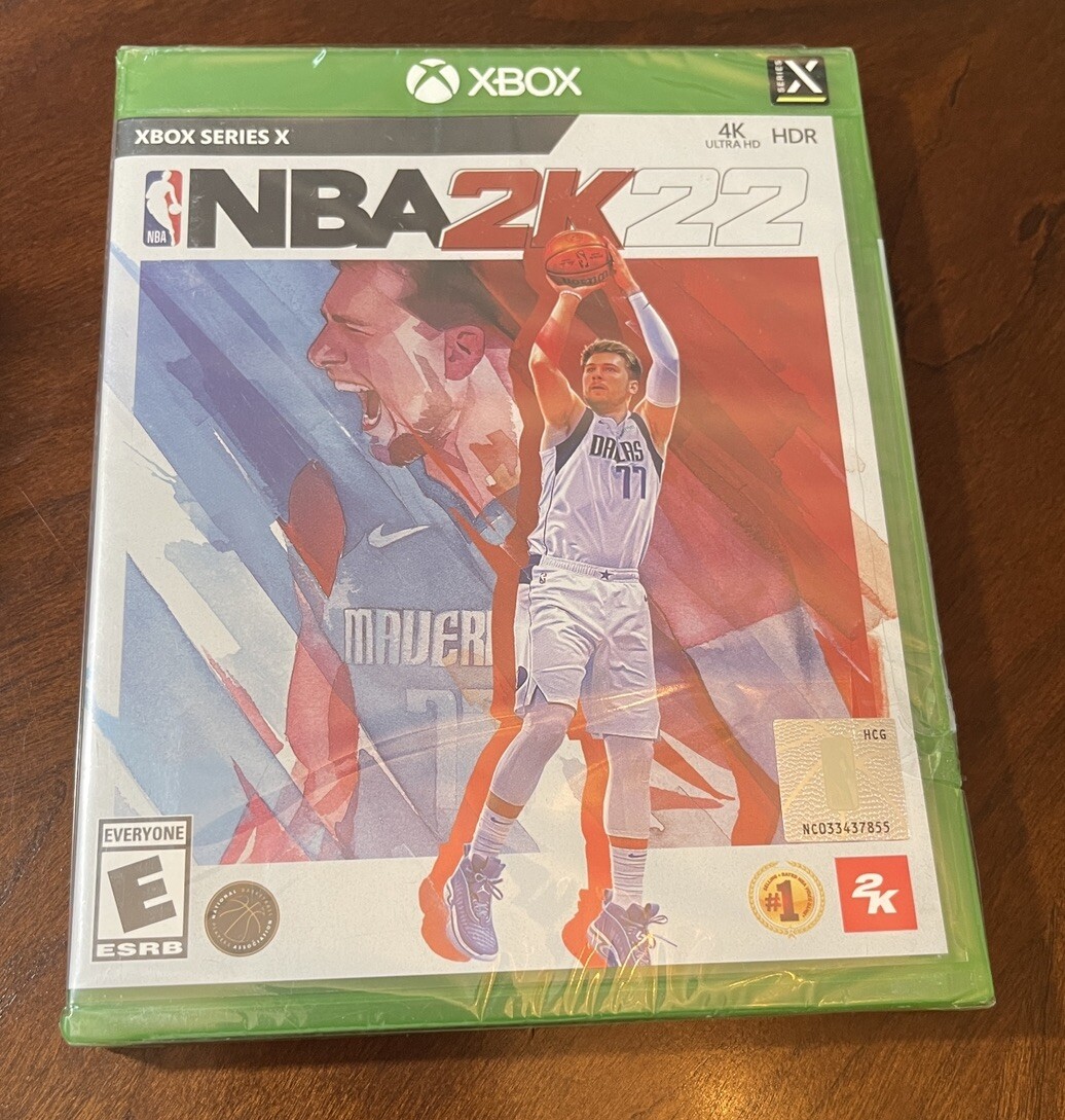 Xbox Series X NBA 2K22 Game 2K Sports 2022 Brand New Sealed-image