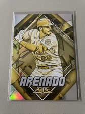Nolan Arenado Gold Minted Flame Foil Parallel SP 2022 Topps Fire Base Set #141