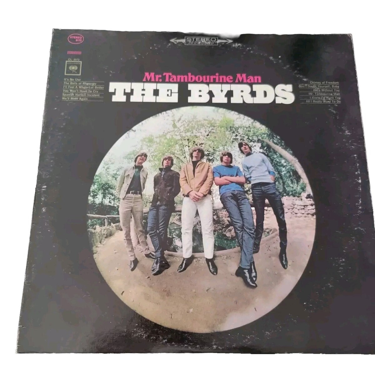 The Byrds – Mr. Tambourine Man, 1965 LP, Mono Columbia – CL