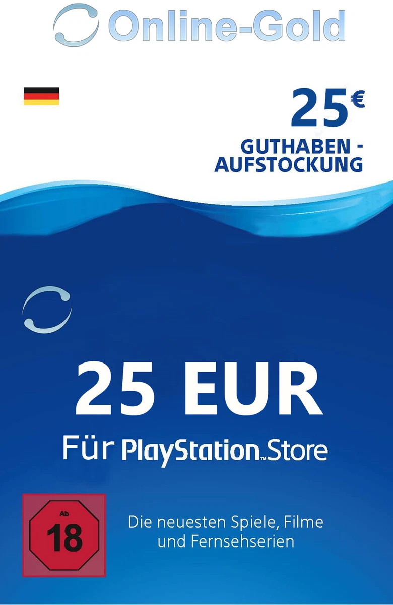 25 euro psn card sale