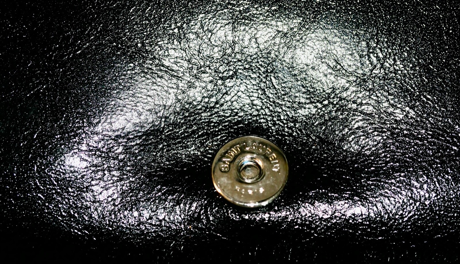 YVES SAINT LAURENT YSL POCHETTE POCHETTE Borsa a tracolla pelle di polpaccio. Cadillac.NUOVA RARA