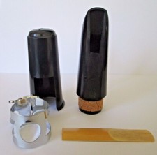 Clarinet Mouthpiece Set - NEW - 4 PIECES  - Fast delivery uk from UK Supplier