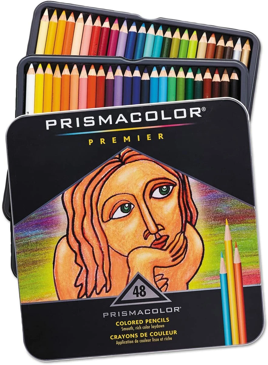 Prismacolor Premier Colored Pencils, Soft Core, 48-Count 70735035981