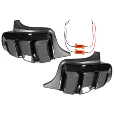 Taillights 2018-Style Smoked Pair LED Sequential Turn Signals Mustang 2010-2012