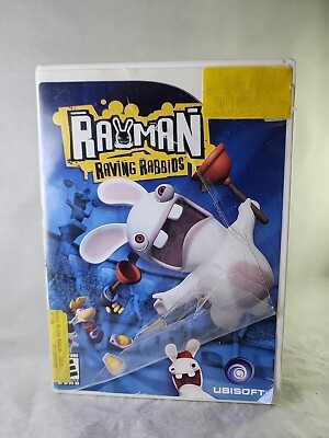 Rayman Raving Rabbids - Nintendo Wii - Complete w/ Manual
