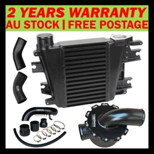 Upgrade Aluminium Intercooler,Airbox+Piping Kit For Nissan Patrol ZD30 3.0L
